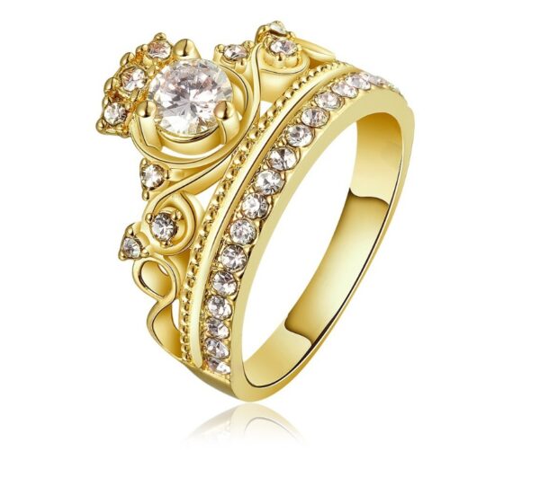 Creative Fashion Diamond rapunzel  Ring  A Female Ring