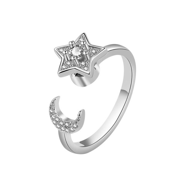 Creative Fashion Diamond rapunzel  Ring  F Female Ring - Image 10