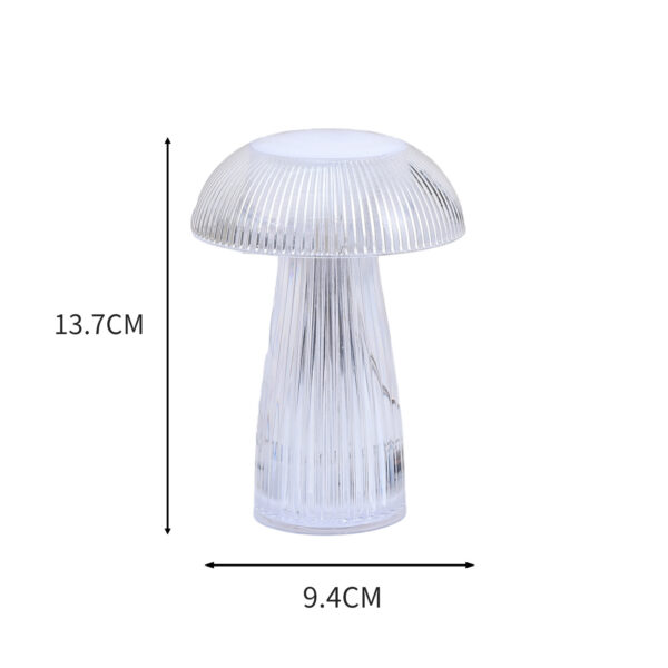 Creative Mushroom Atmosphere Electronic Jellyfish Table Lamp Home Decor - Image 5