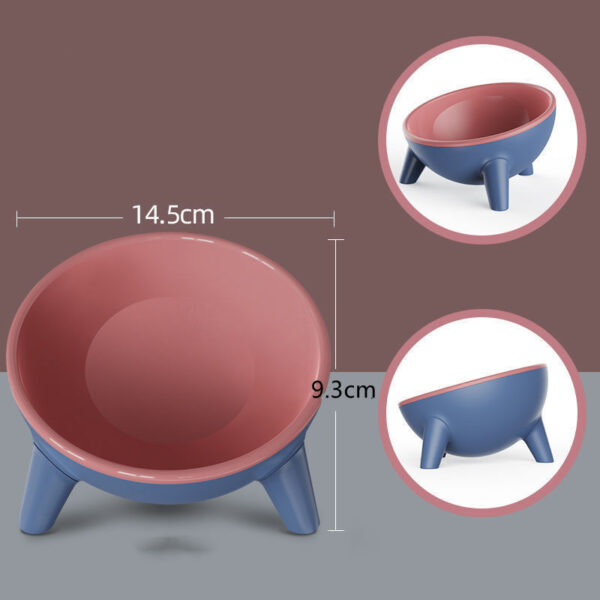 Cat Dog Bowl With Stand Pet Feeding Food Bowls Dogs Bunny Rabbit Nordic Color Feeder Product Supplies Pet Accessories - Image 5