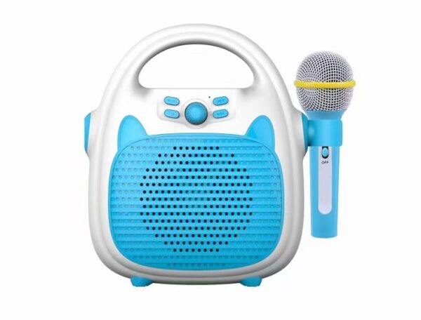 Bluetooth Kids Karaoke Machine Speaker Microphones Rechargeable Portable Toys - Image 4