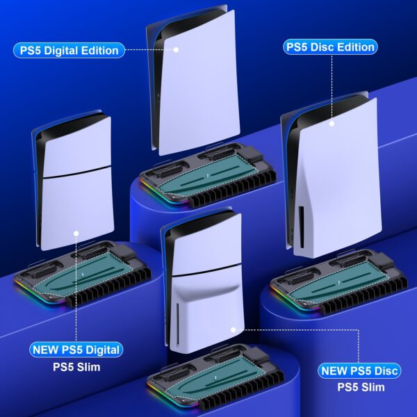 Slim Stand PS5 Controller Cooling Station - Image 9