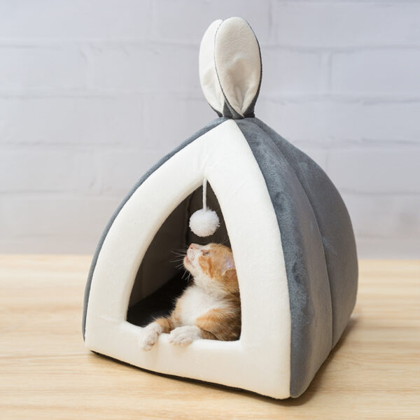 Cat House Cat House Villa Cat Bed Small Dog Kennel - Image 2