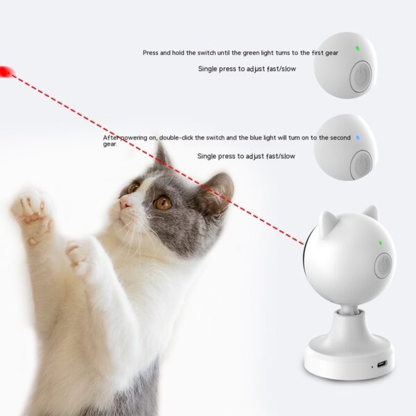 Smart Laser Cat Teaser Toy USB Charging - Image 9