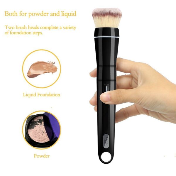 Popular Makeup Tools Portable Travel Cosmetic Electric Handle Makeup Brushes Blush Powder Foundation Single Makeup Brush - Image 2